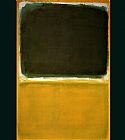 Green White and Yellow on Yellow by Mark Rothko